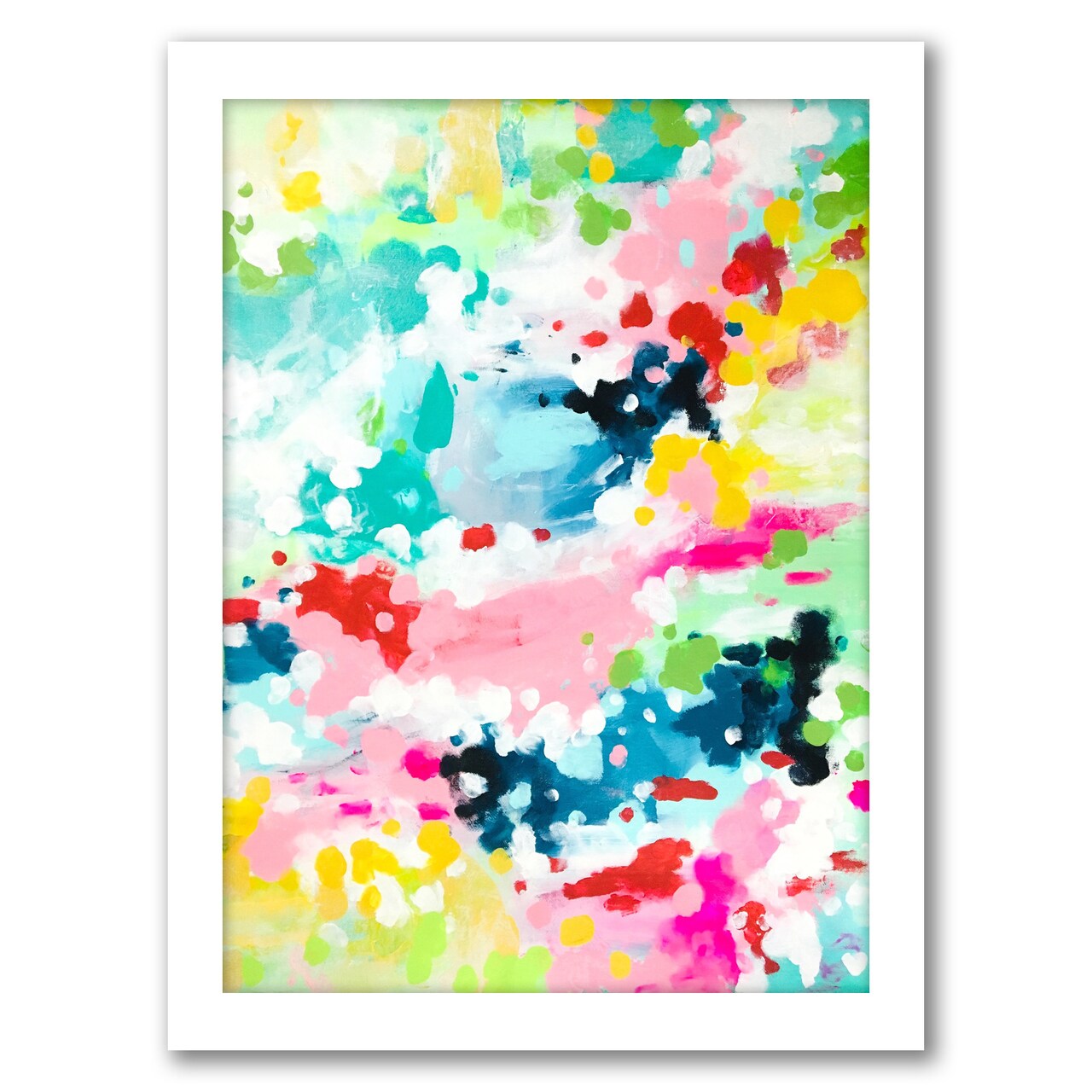 Pastel Fantasy Abstract Clouds by Ejaaz Haniff Frame  - Americanflat